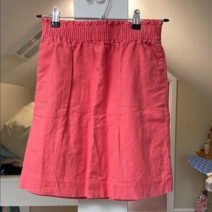 J.crew 00 boardwalk Skirt in coral